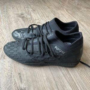 Puma Future Turf Black Soccer Shoes